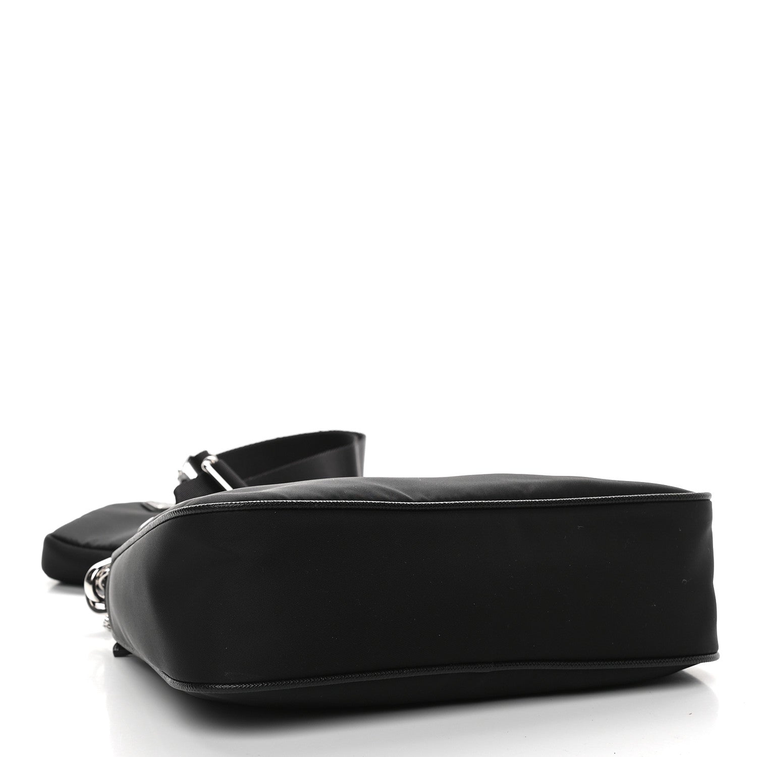 Prada Nylon Re-Edition 2005 Shoulder Bag Black 4 of 10