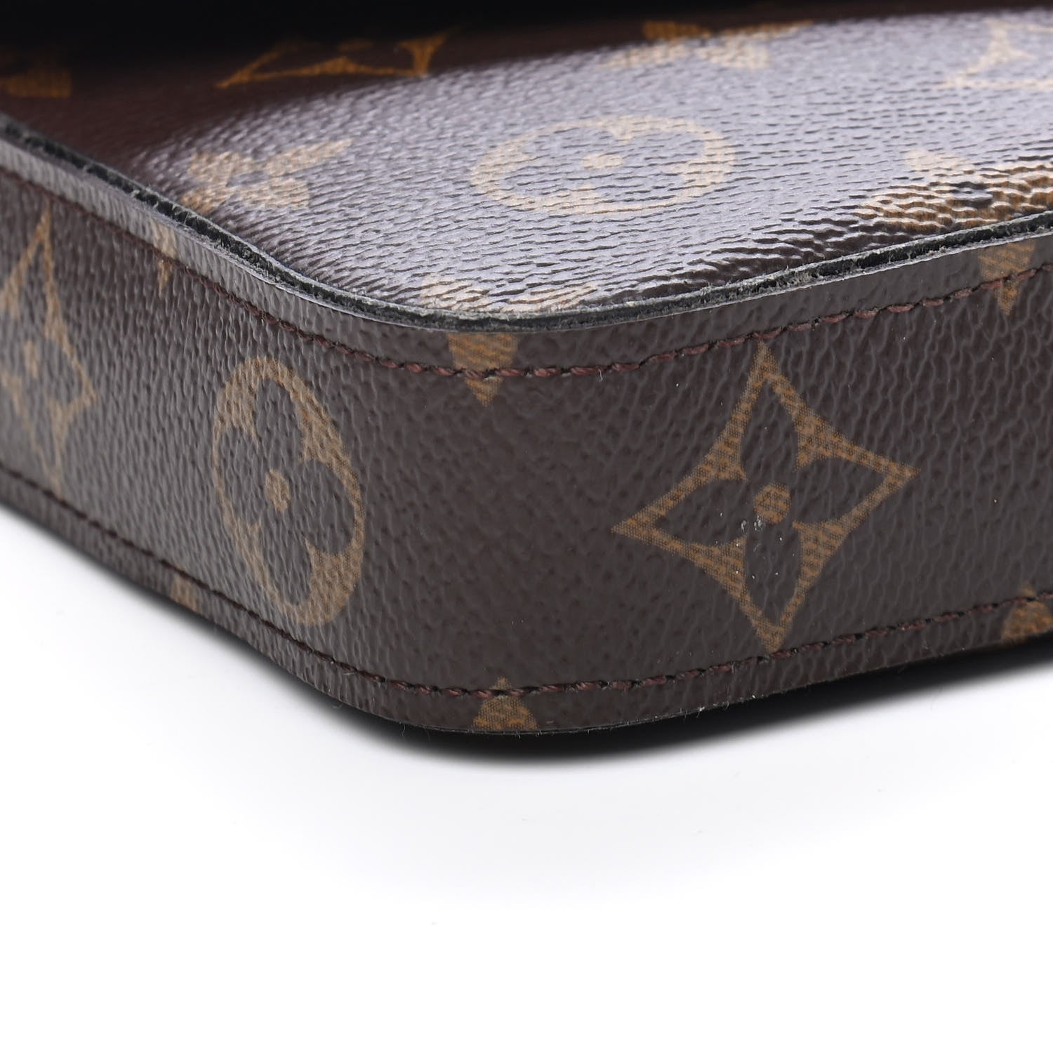 Louis Vuitton Monogram Pochette Felicie Chain Wallet Fuchsia 9 of 10