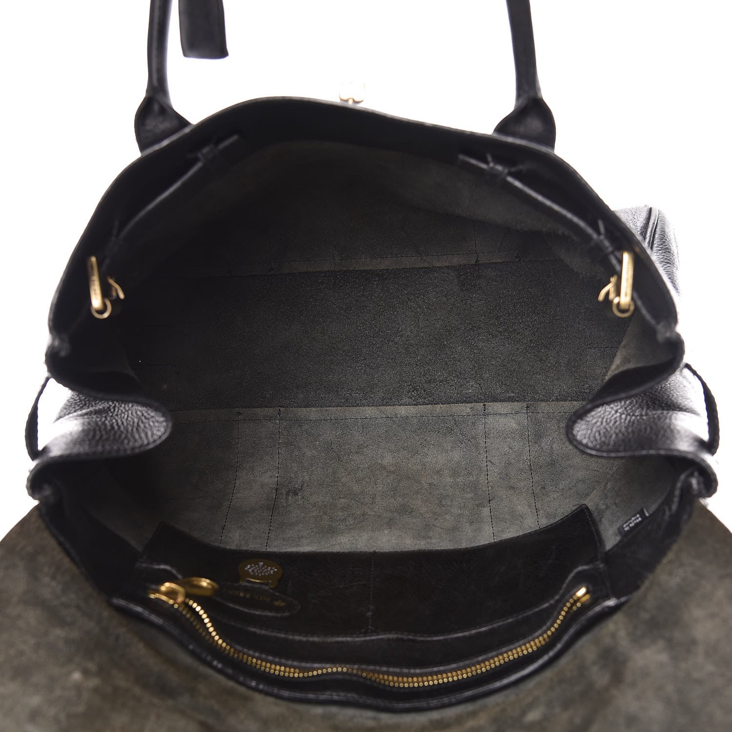 Mulberry Natural Leather Bayswater Black 5 of 24