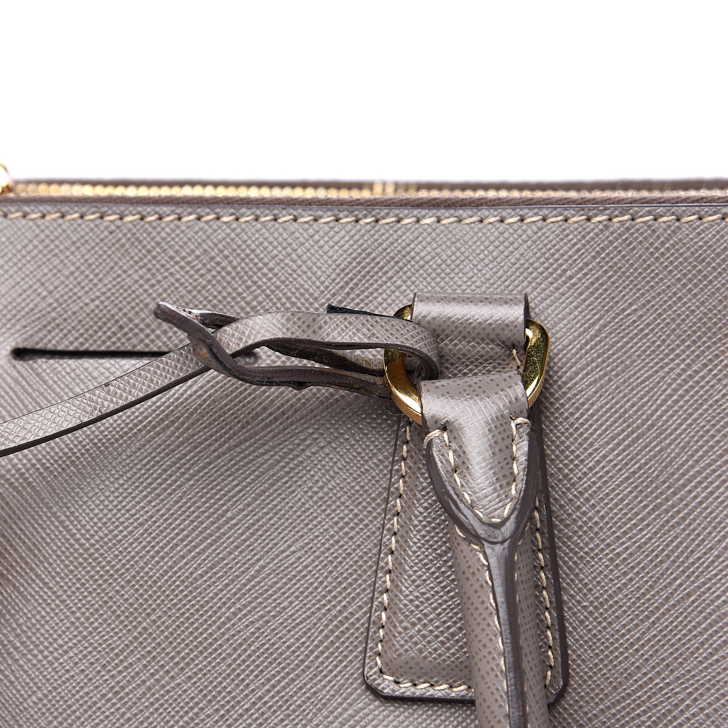 Prada Saffiano Large Galleria Double Zip Tote Argilla 16 of 16