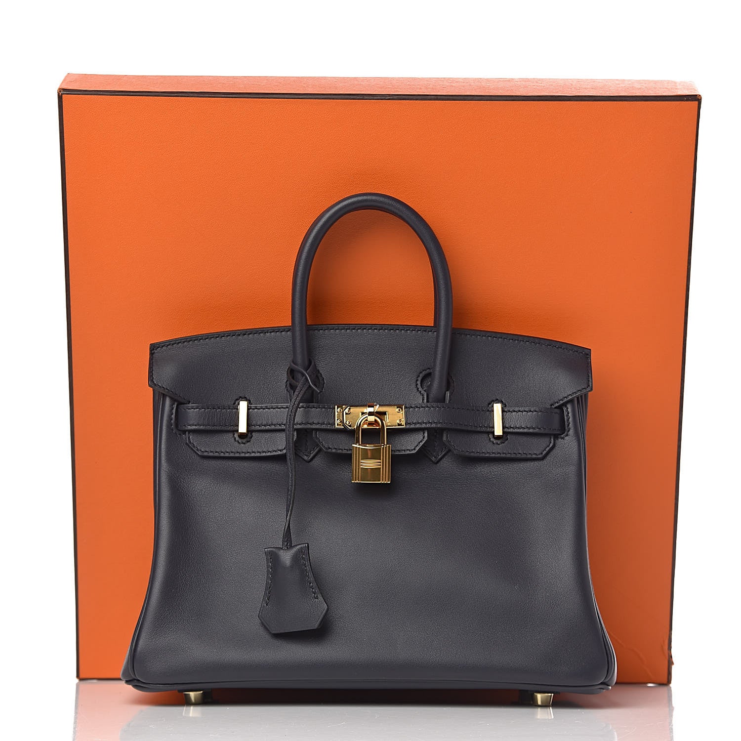 Hermes Swift Birkin 25 Bleu Indigo 39 of 39
