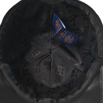 Louis Vuitton Monogram Cotton Jacquard Embroidered LV Day L Cap Black 7 of 10