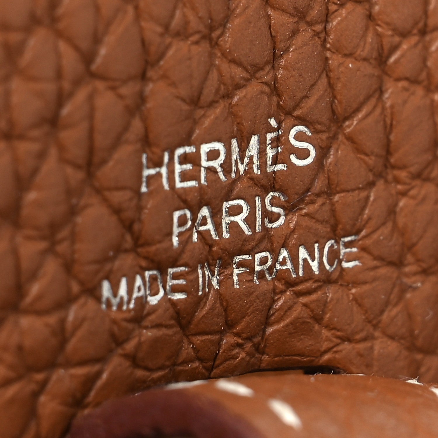 Hermes Taurillon Clemence Evelyne TPM Gold 6 of 11