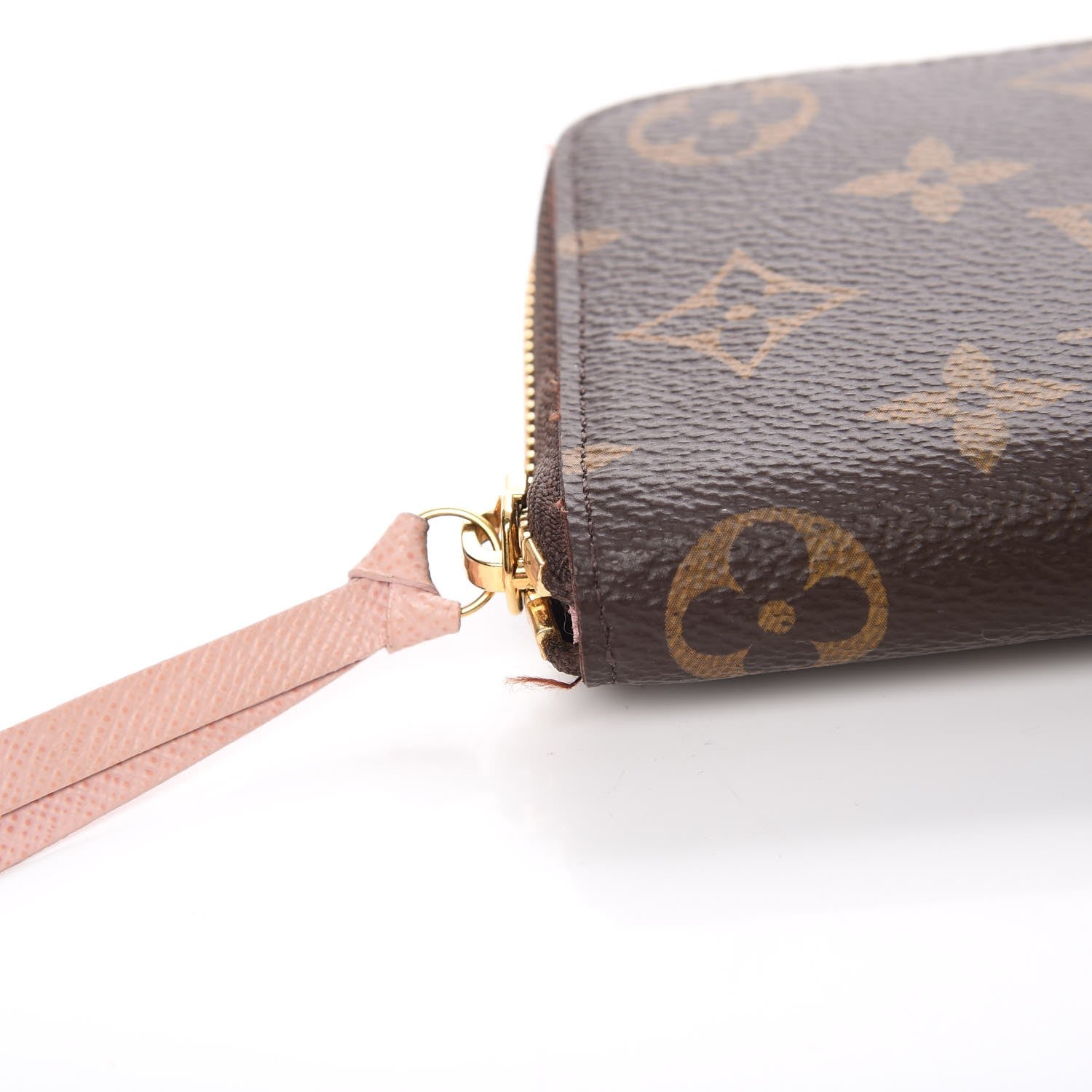 Louis Vuitton Monogram Clemence Wallet Rose Ballerine 9 of 11