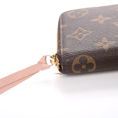 Louis Vuitton Monogram Clemence Wallet Rose Ballerine 9 of 11
