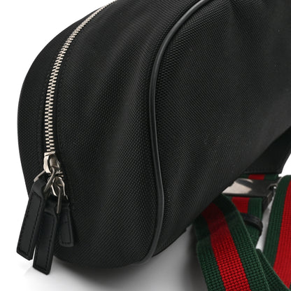 Gucci Techno Canvas Web Large Belt Bag Black 10 of 11