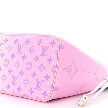 Louis Vuitton Monogram Giant Spring In The City Neverfull MM Sunrise Pastel 10 of 10
