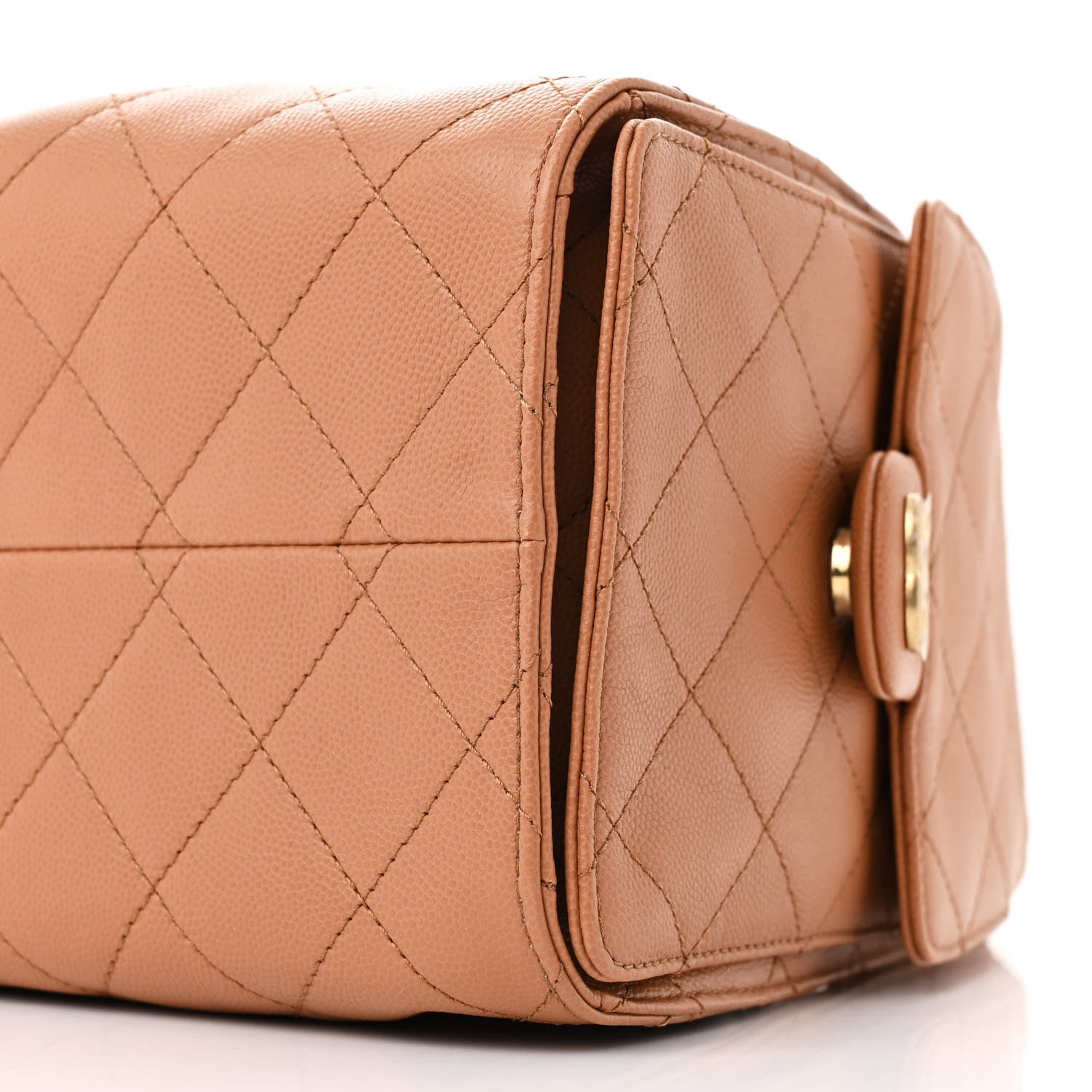 Chanel Caviar Quilted Small Chanel 25 Handbag Brown 10 of 11