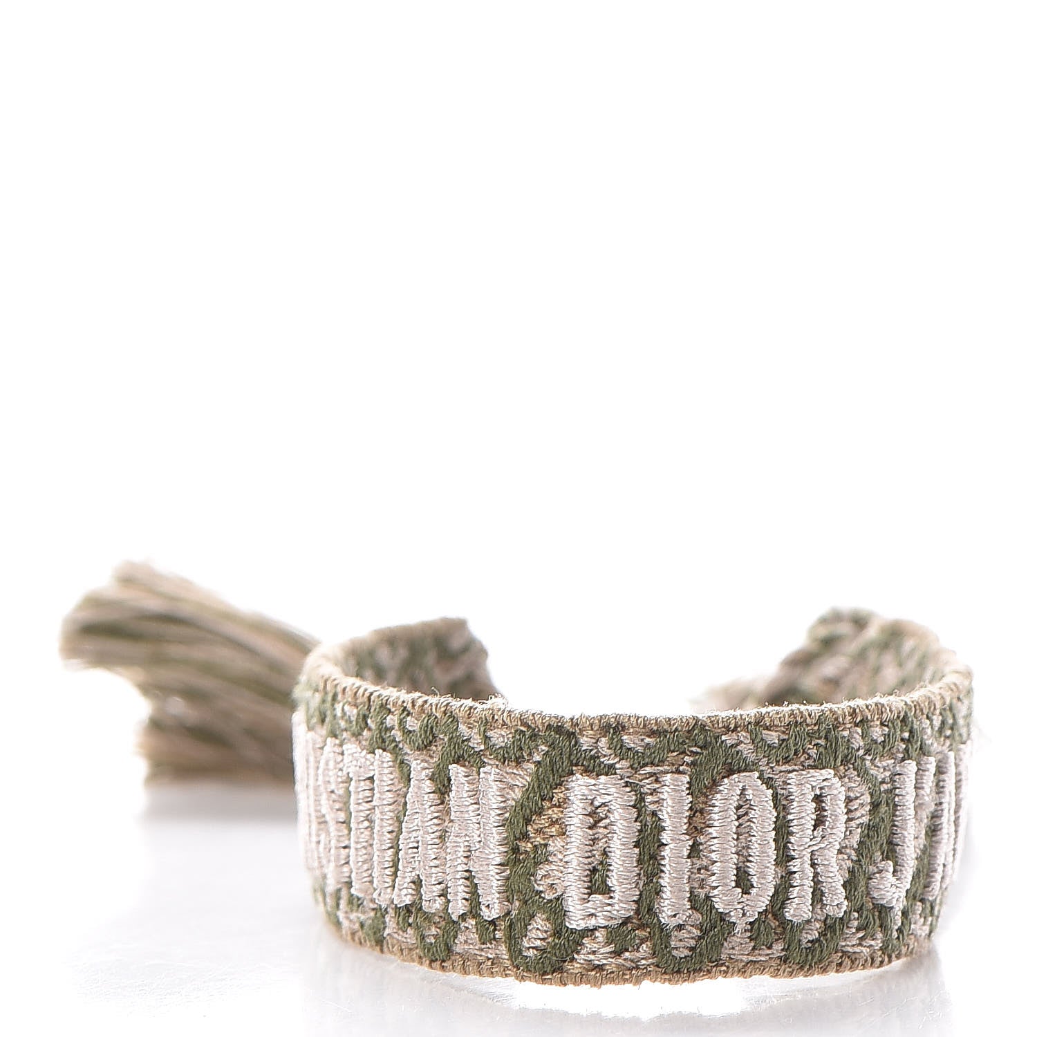 Christian Dior Woven Cotton J'Adior Friendship Bracelet Set 4 of 6