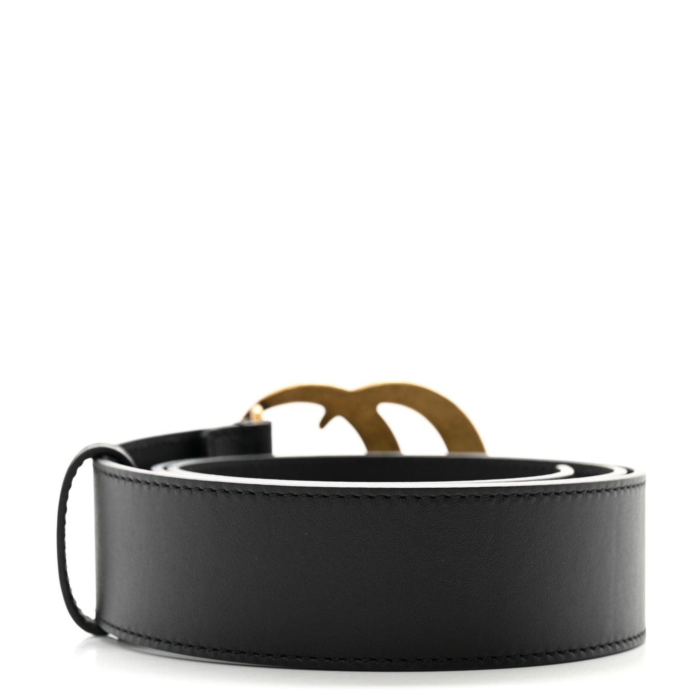 Calfskin Double G 20mm Belt 85 34 Black