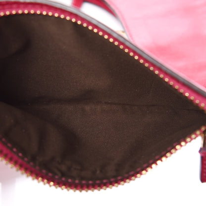 Tom Ford Ramskin Large Alix Padlock Zip Shoulder Bag Fuchsia 12 of 15