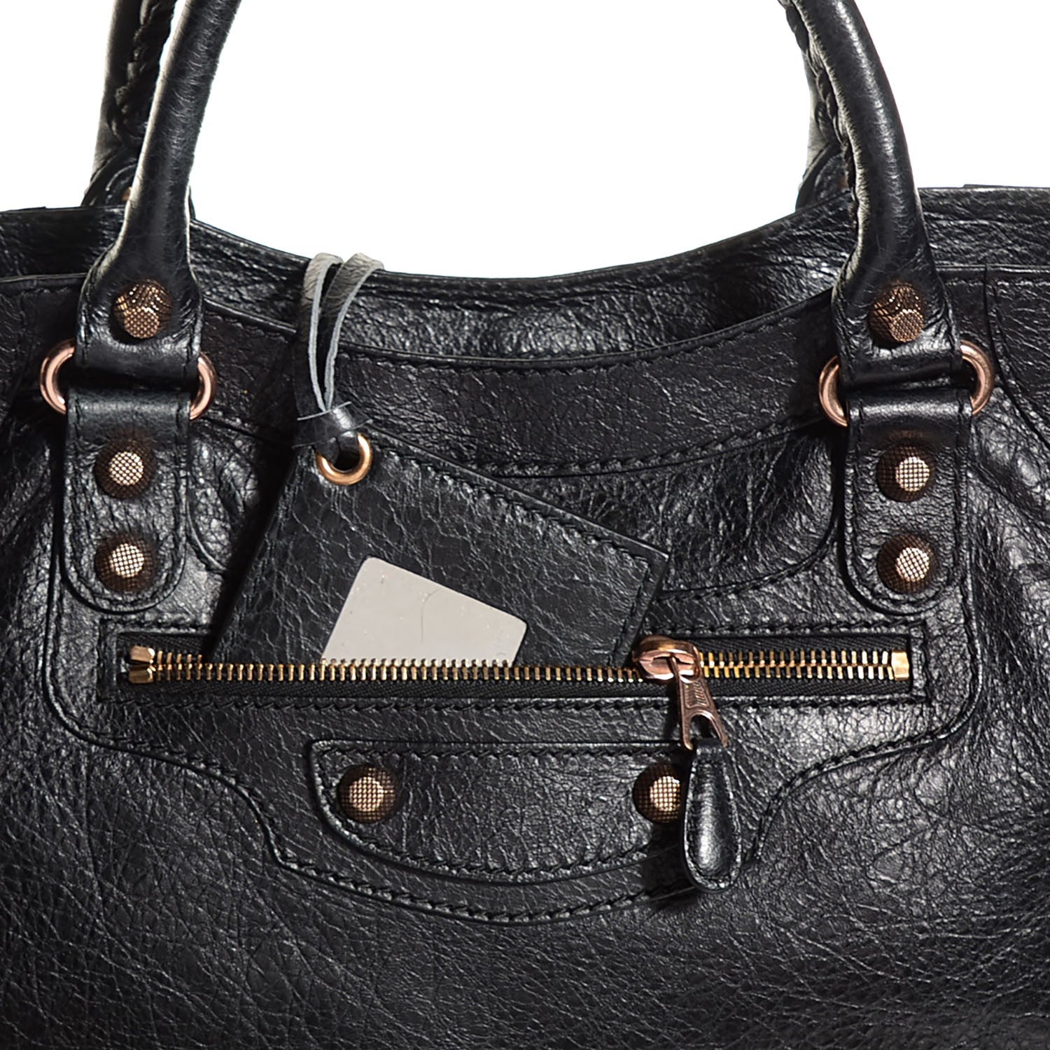 Balenciaga Agneau Giant 12 Rose Gold Hardware Velo Black 10 of 11