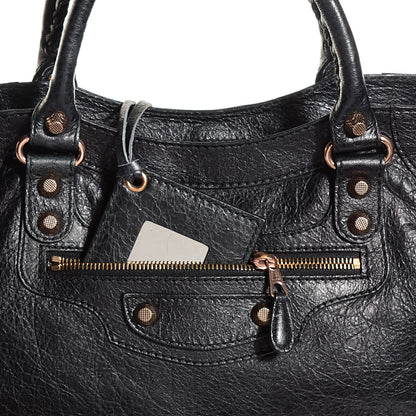 Balenciaga Agneau Giant 12 Rose Gold Hardware Velo Black 10 of 11