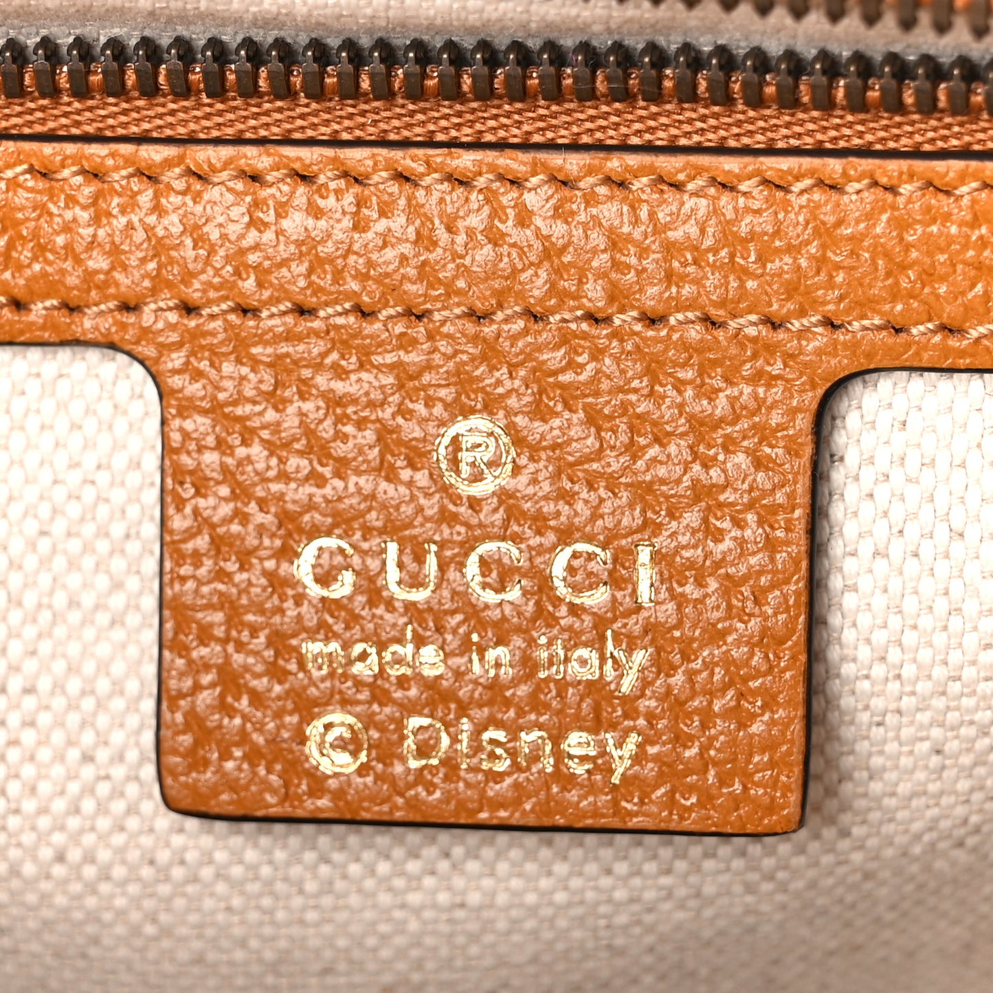 X DISNEY Mini Vintage GG Supreme Monogram Mickey Mouse Small Flap Messenger Bag Beige Vintage Sun Oil