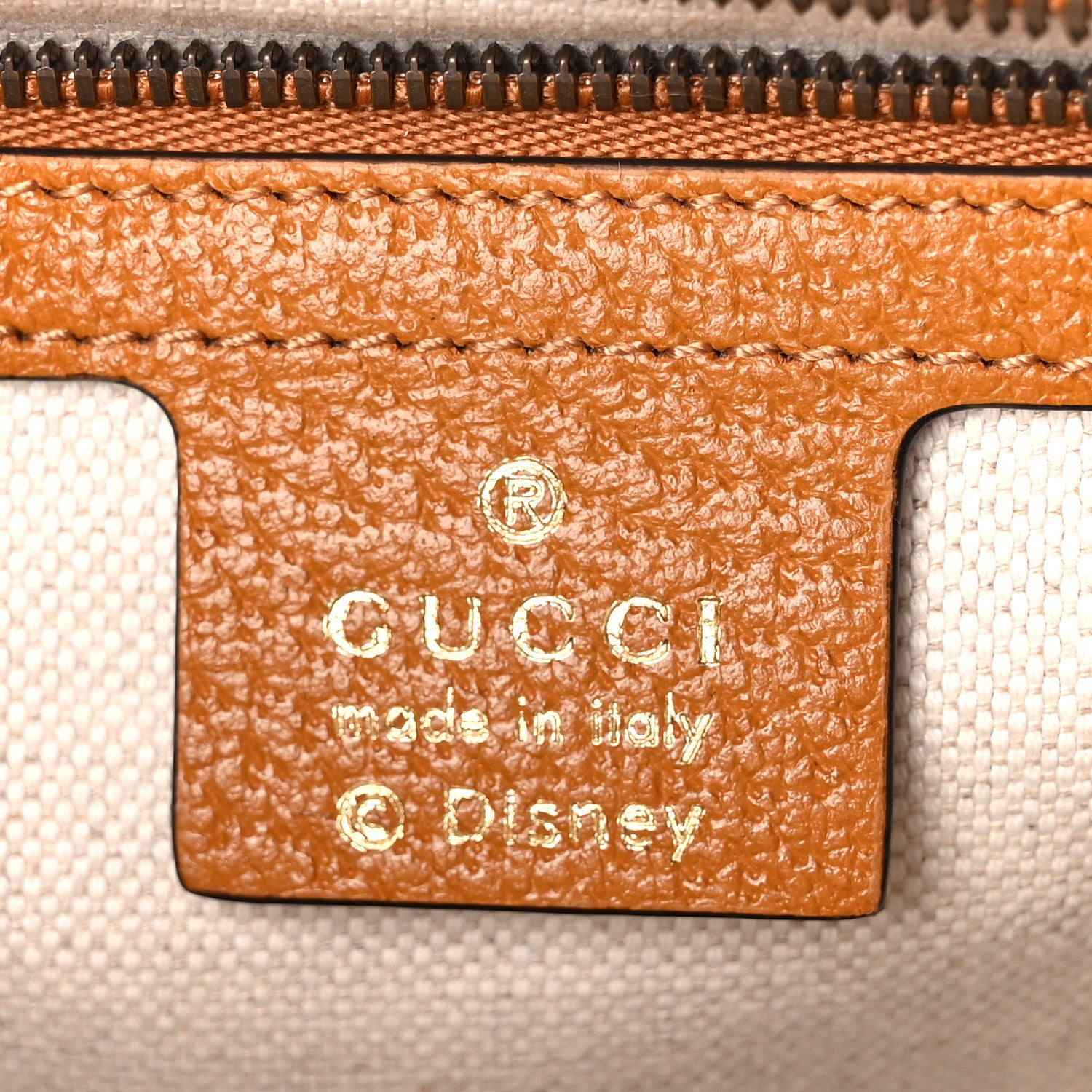 Gucci X DISNEY Mini Vintage GG Supreme Monogram Mickey Mouse Small Flap Messenger Bag Beige Vintage Sun Oil 6 of 12