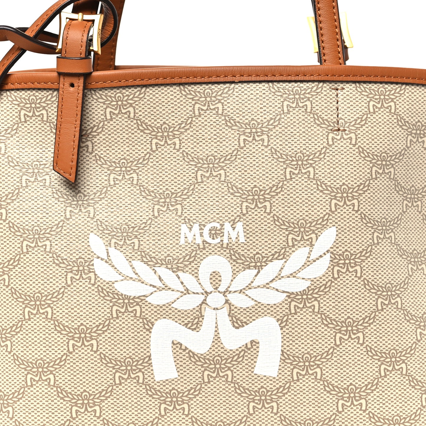 Lauretos Nappa Mini Himmel Shopper Tote Oatmeal