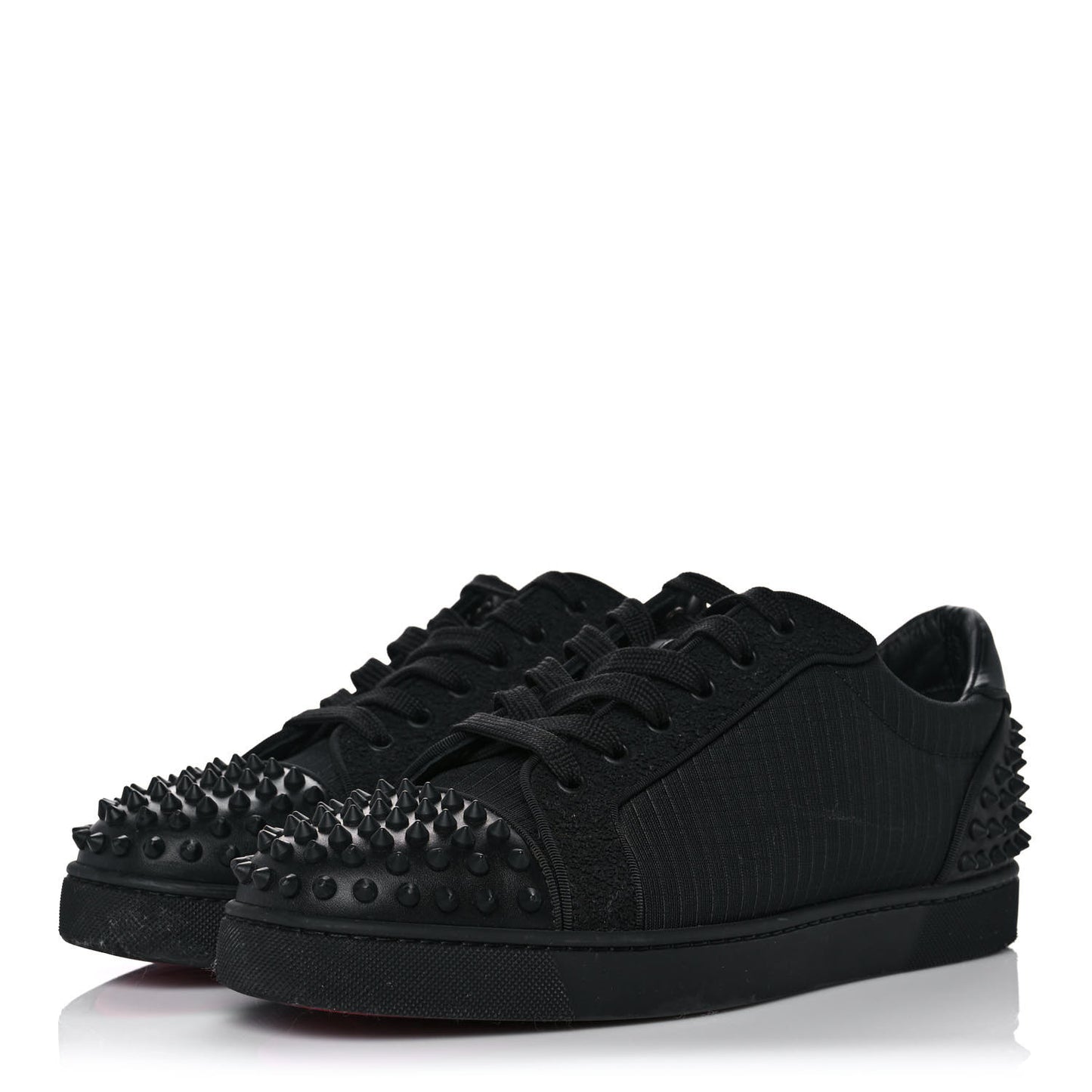 Calfskin Tissu Mens Seavaste 2 Orlato Flat Sneakers 43 Black
