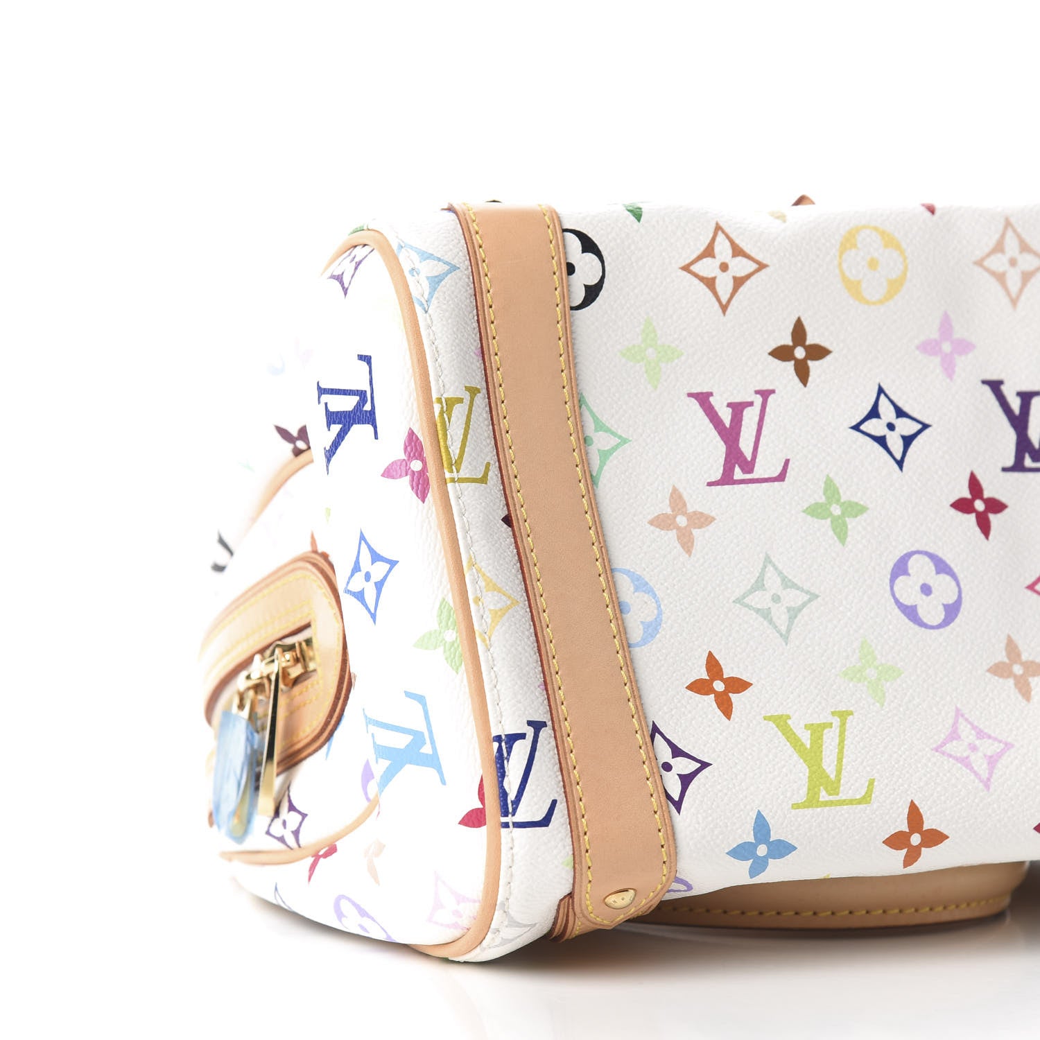 Louis Vuitton Monogram Multicolor Priscilla White 5 of 8