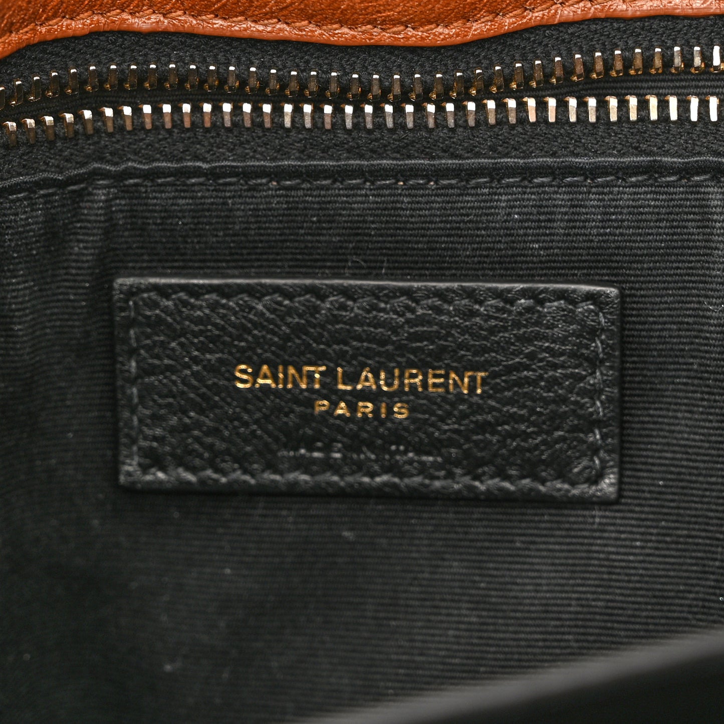 Crinkled Calfskin Matelasse Monogram Medium Niki Chain Satchel Caramel