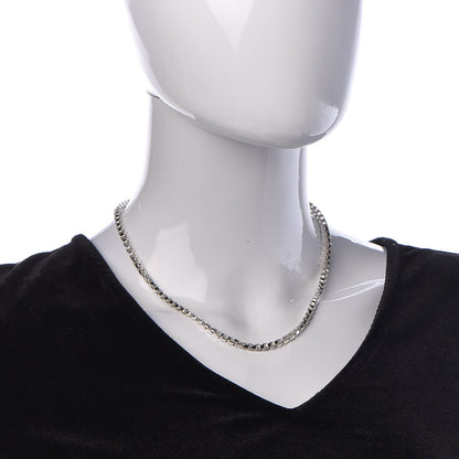 Tiffany Sterling Silver 4mm Venetian Link Necklace 2 of 5