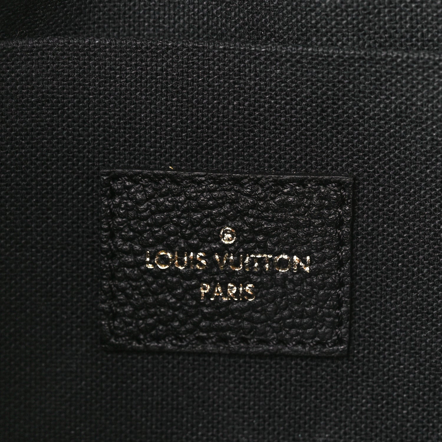 Louis Vuitton Empreinte Pochette Felicie Chain Wallet Black 7 of 14