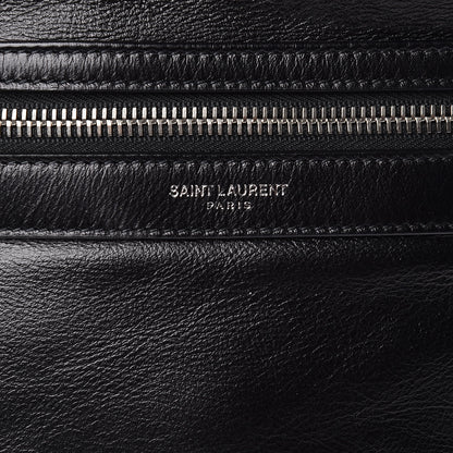 Saint Laurent Smooth Calfskin City Sailor Drawstring Backpack Black 7 of 9