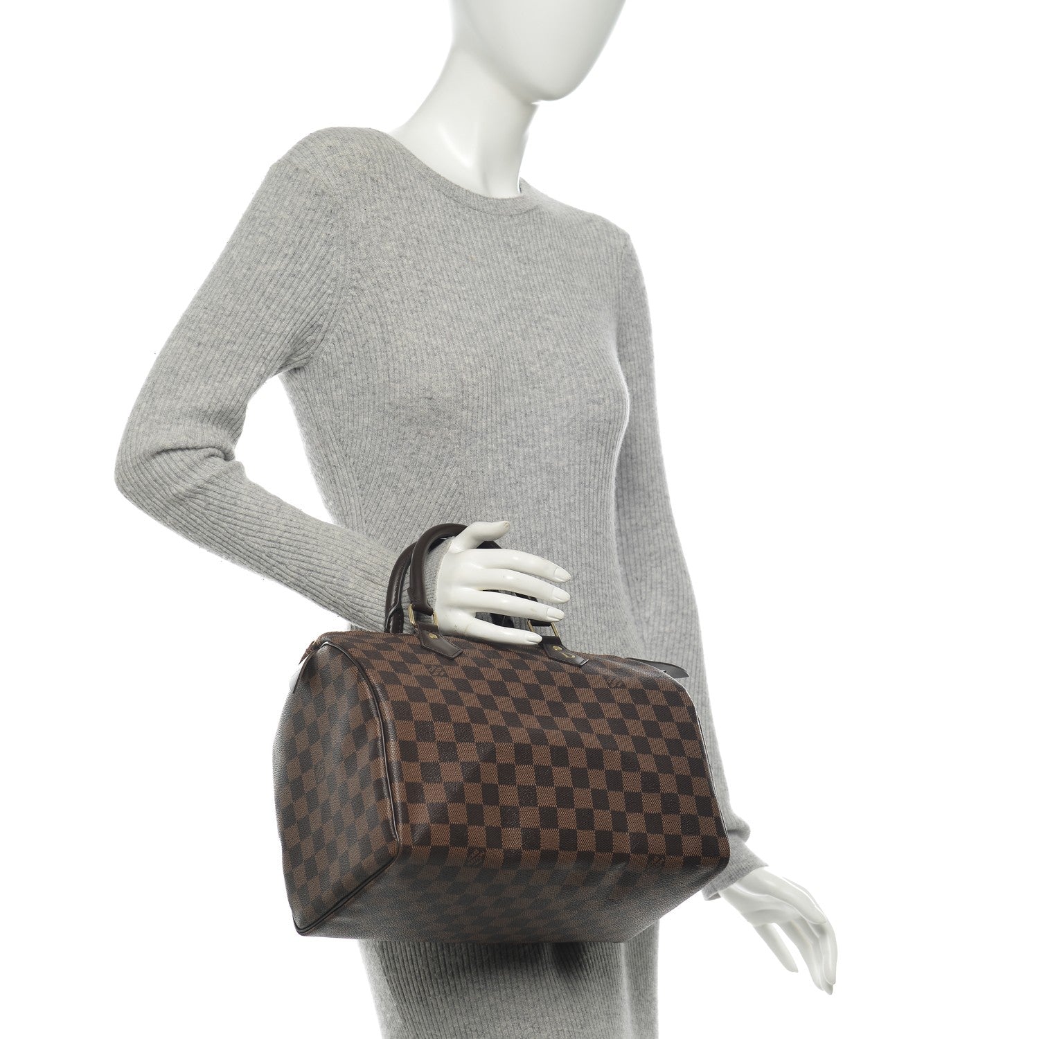 Louis Vuitton Damier Ebene Speedy 30 2 of 8