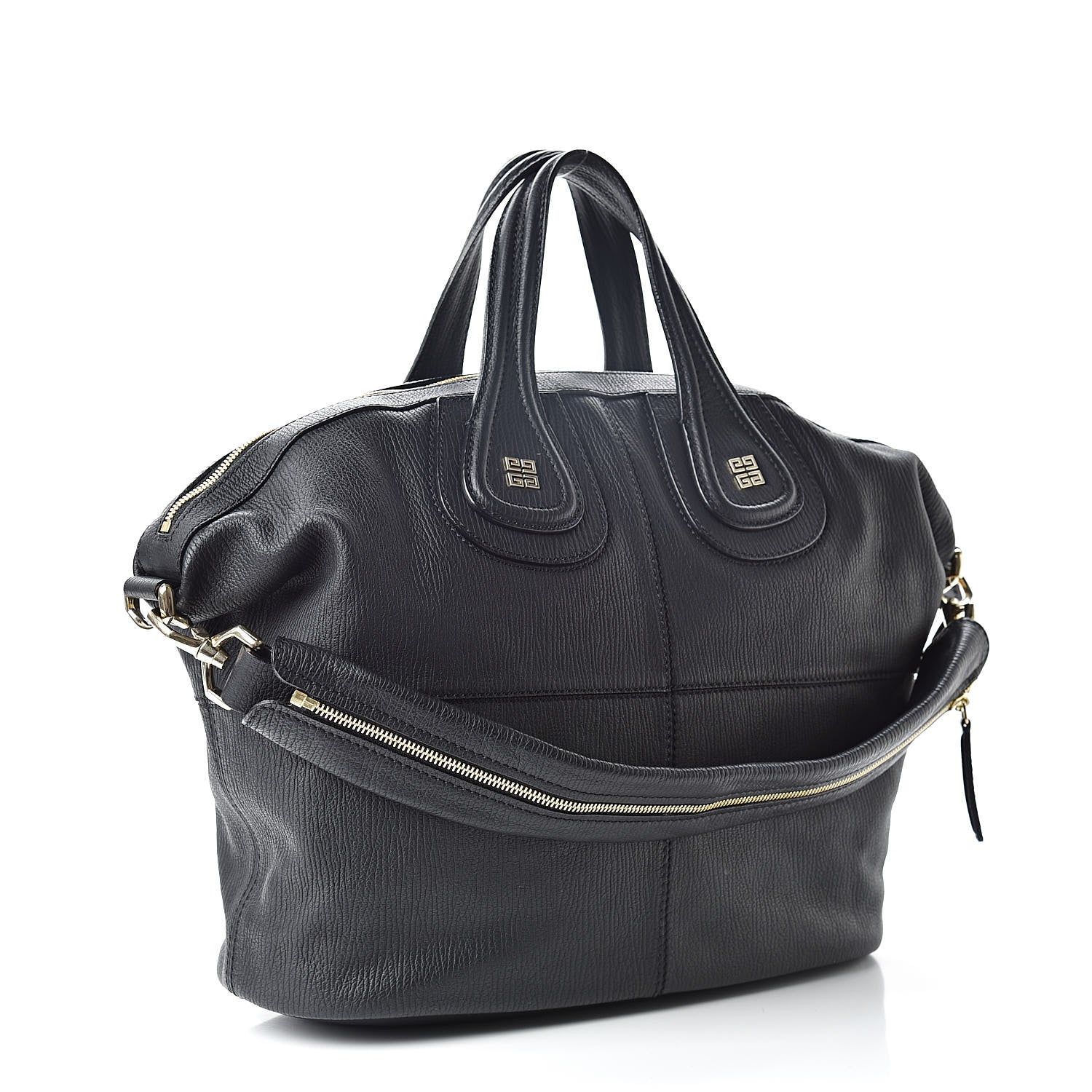 Givenchy Textured Calfskin Medium Nightingale Black 3 of 12