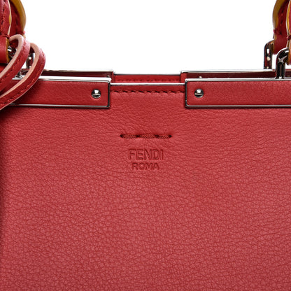 Fendi Vitello Dolce Century Petite 3Jours Tote Fiamma 9 of 10
