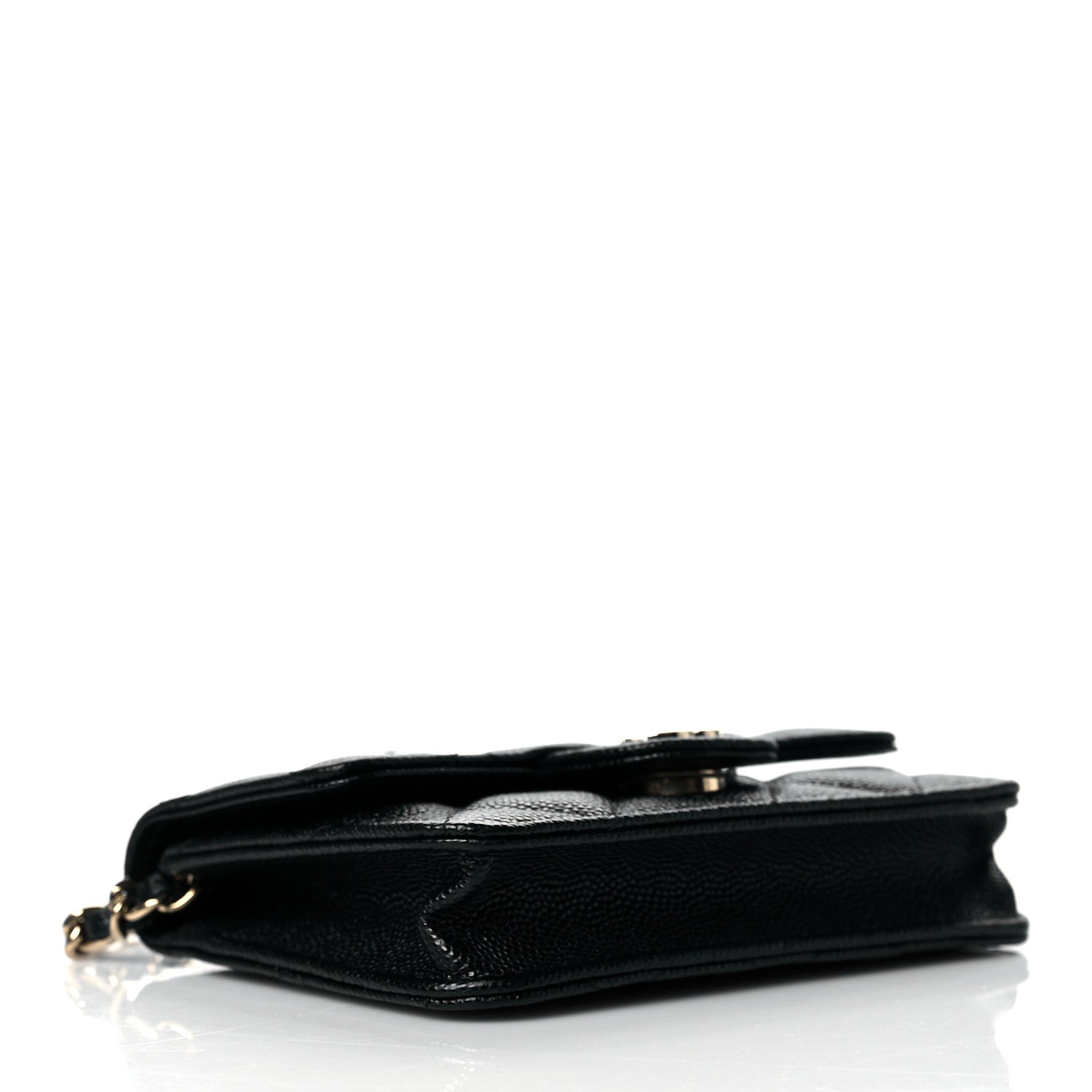 Chanel Caviar Quilted Mini Chain Bag Black 4 of 12