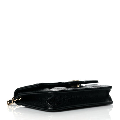 Chanel Caviar Quilted Mini Chain Bag Black 4 of 12