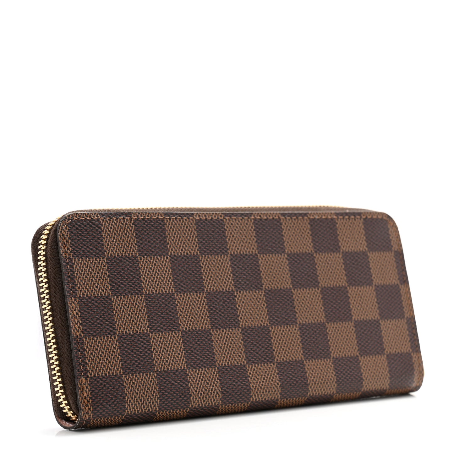 Damier Ebene Clemence Wallet Rose Ballerine