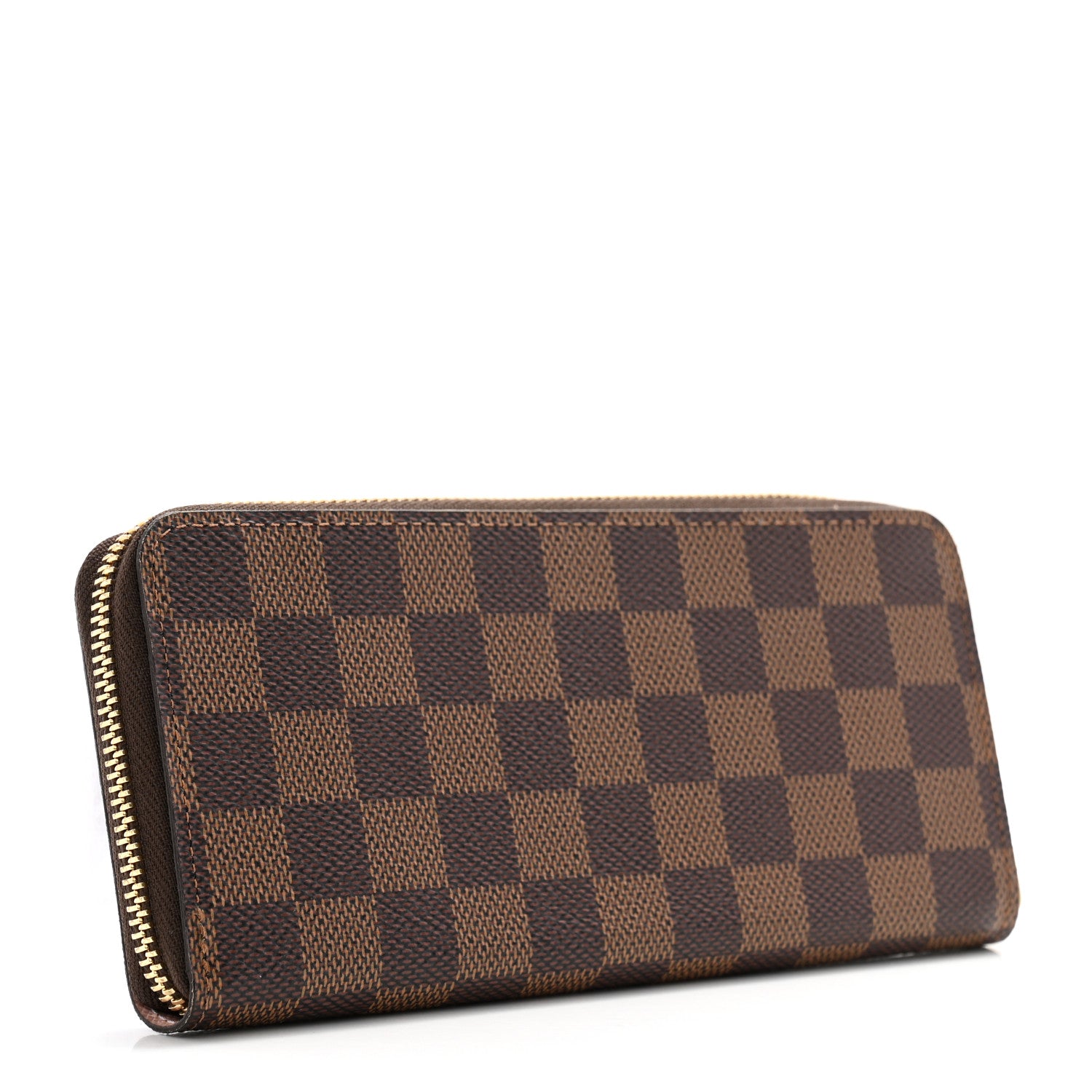 Louis Vuitton Damier Ebene Clemence Wallet Rose Ballerine 3 of 11