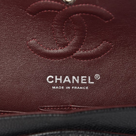 Chanel Caviar Quilted Small Double Flap Black 6 of 9