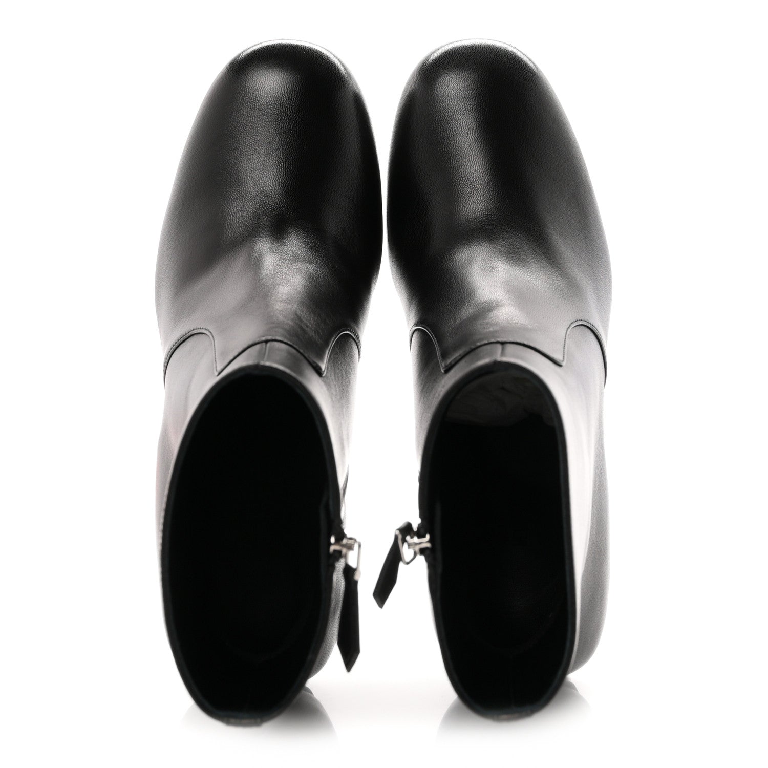 Hermes Nappa Lisa 55 Ankle Boots 36 Black 2 of 10