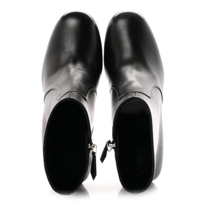 Hermes Nappa Lisa 55 Ankle Boots 36 Black 2 of 10