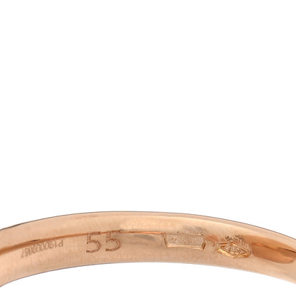 Pomellato 18K Rose Gold Diamond Round Sabbia Ring 55 7.25 4 of 6