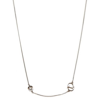 Christian Dior Pearl Mise en Dior Short Necklace Gold 1 of 5