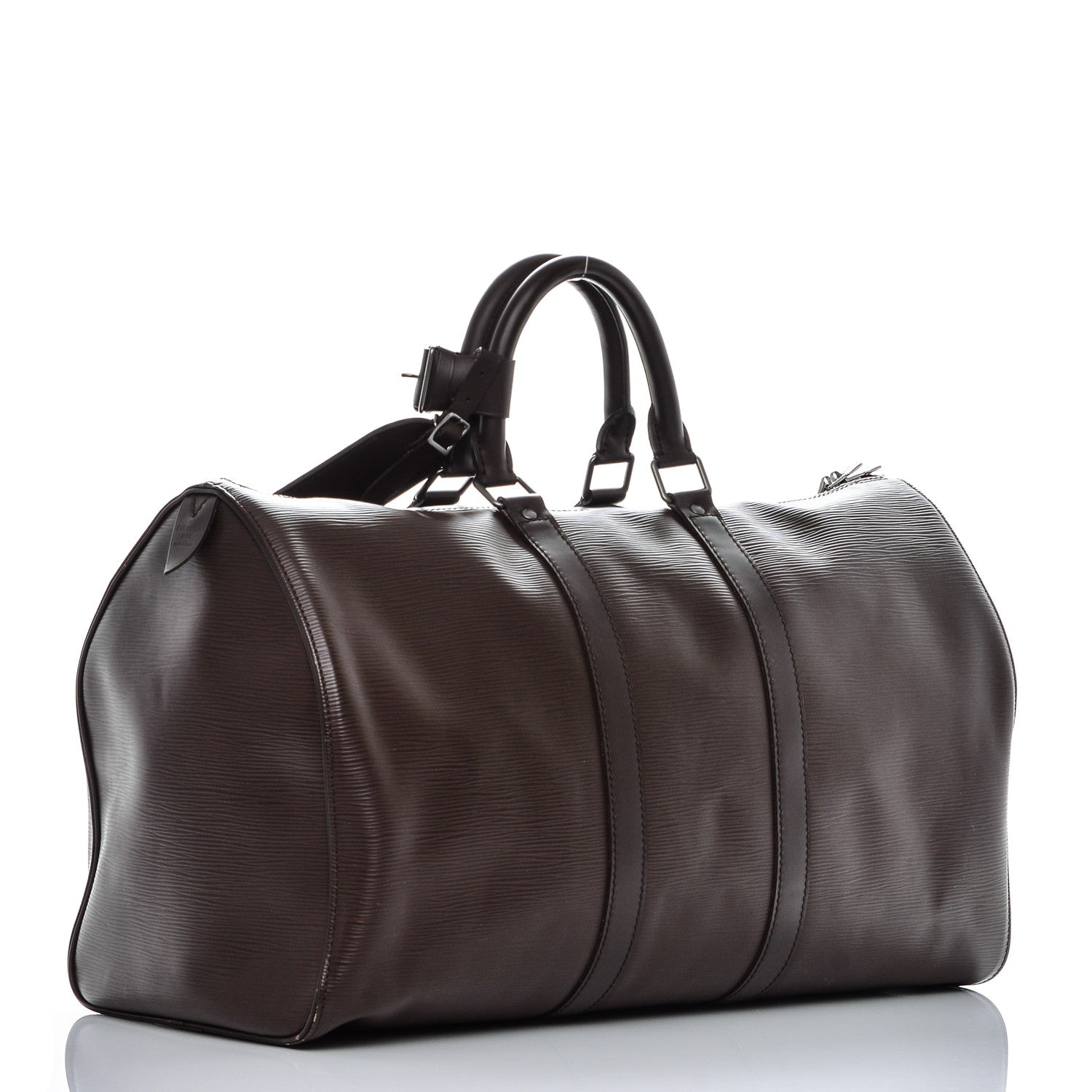 Louis Vuitton Epi Keepall 45 Moka 3 of 6