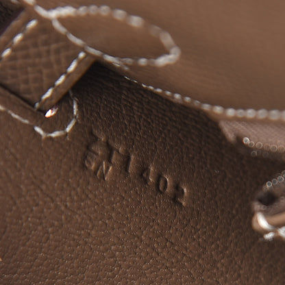 Hermes Epsom Kelly Sellier 25 Etoupe 7 of 11