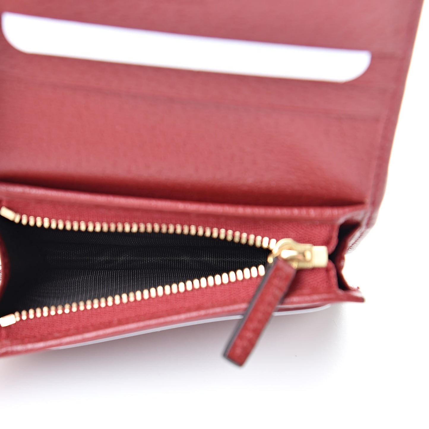 GG Supreme Monogram Tian Card Case Beige Multicolor Red