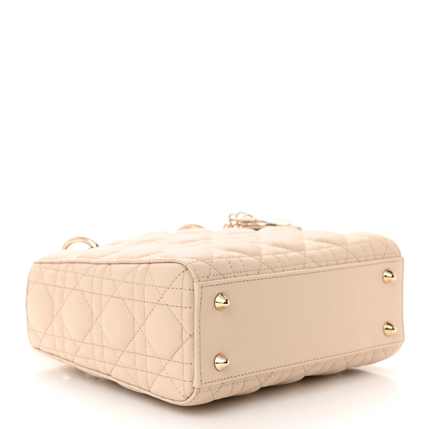 Lambskin Cannage Small My ABC Dior Lady Dior Beige