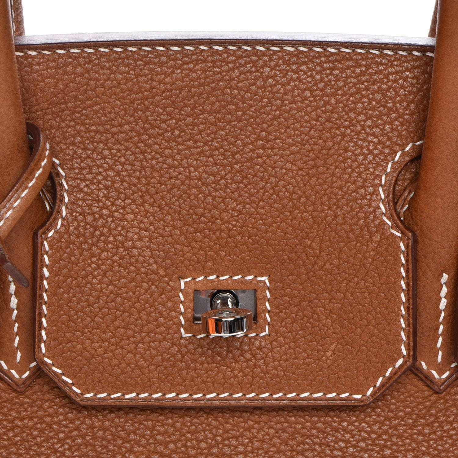 Hermes Natural Barenia Faubourg Birkin 30 Fauve 17 of 33