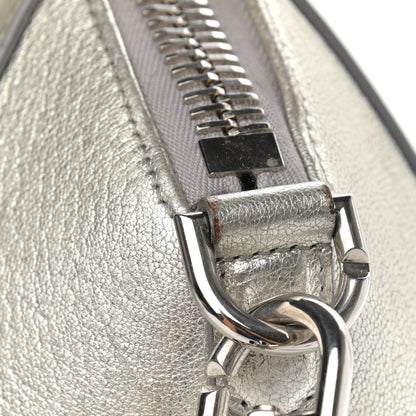 Givenchy Metallic Sugar Goatskin Small Antigona Silver 12 of 25
