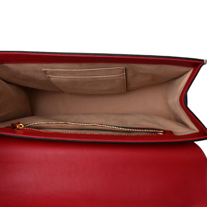 Gucci GG Supreme Monogram Moon Calfskin Medium Padlock Shoulder Bag Beige Blue Hibiscus Red Mystic White 5 of 20
