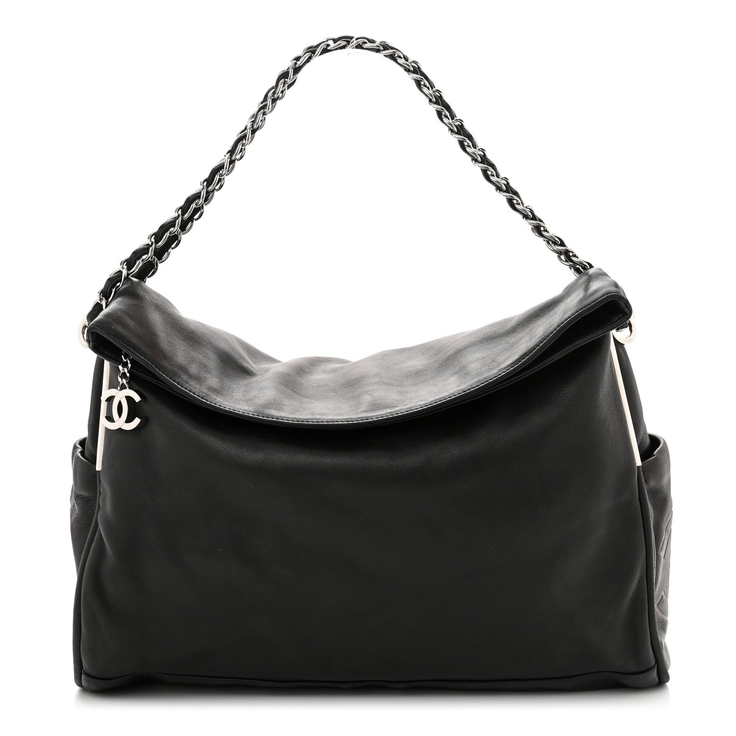 Chanel Lambskin Large Ultimate Soft Tote Black 1 of 10
