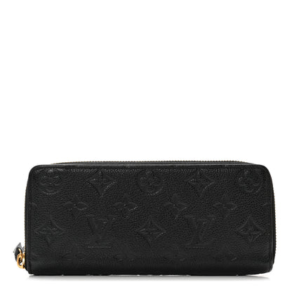 Louis Vuitton Empreinte Clemence Wallet Black 1 of 11