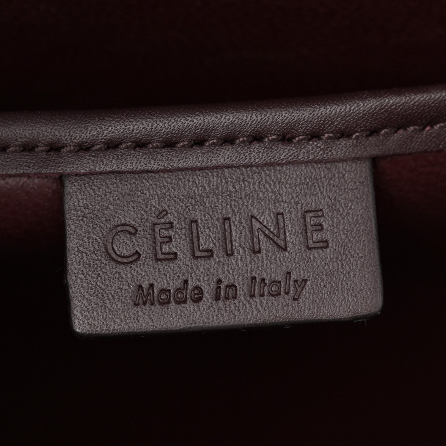 Celine Snakeskin Smooth Calfskin Nano Luggage Chili 6 of 9