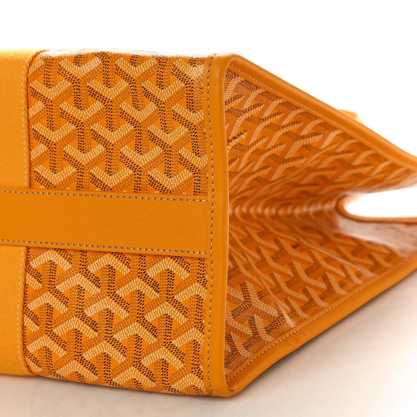 Goyardine Villette Tote Yellow