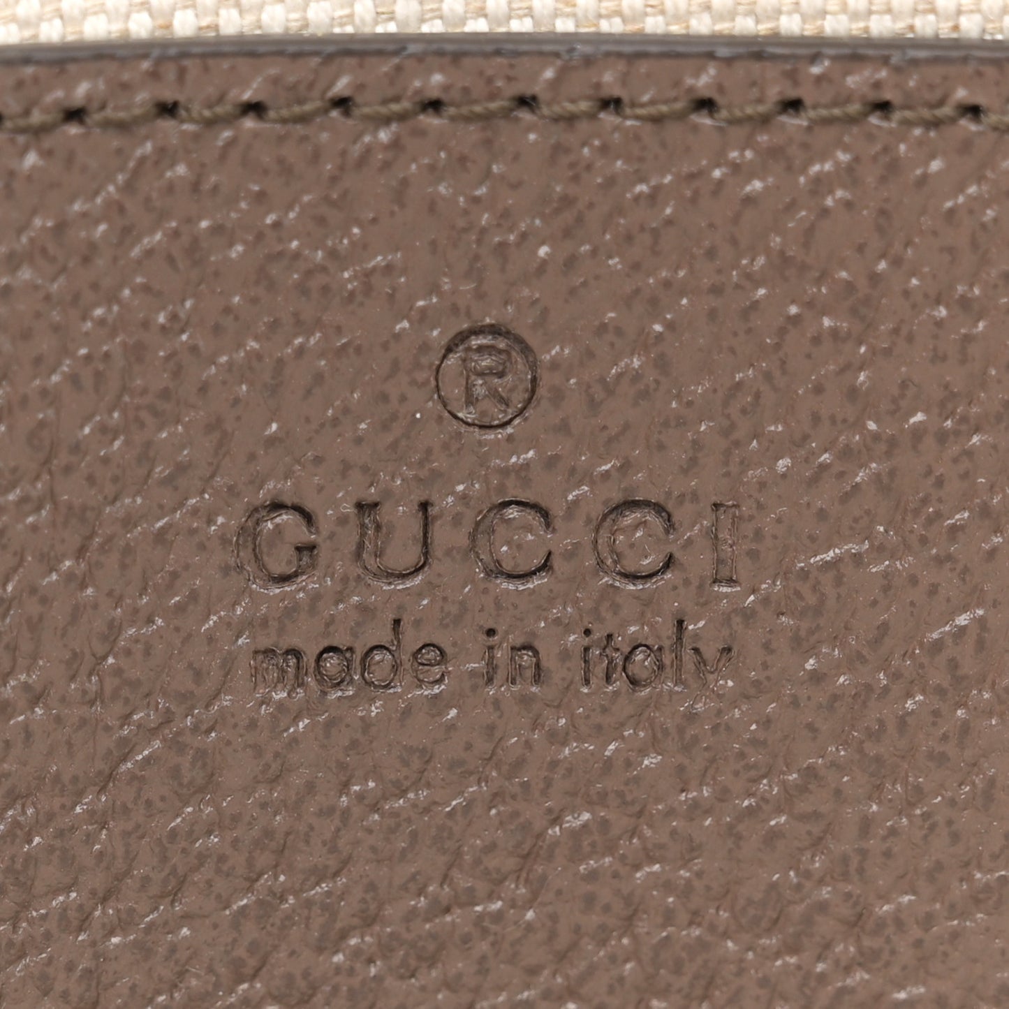 GG Supreme Monogram Web Mini Ophidia Messenger Brown
